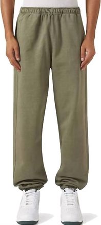 Saturdays Surf NYC Abrams Pigment Dyed Sweatpant In Army Green