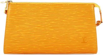 Louis Vuitton Pochette Accessoires Epi Leather clutch bag - Geel
