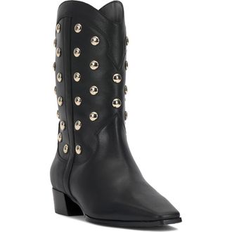 Vince Camuto Prilie Western Boot in Black at Nordstrom Rack, Size 8.5