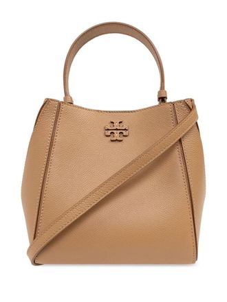 Tory Burch Mcgraw Small Leather Bucket Bag