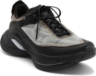 Salomon Neuva Advanced Running Sneaker in Black/Black/Ftw Silver at Nordstrom, Size 10.5