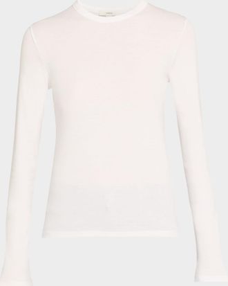 Vince Long-Sleeve Crewneck Tee