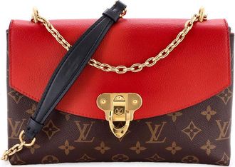 Louis Vuitton Red Monogram Canvas Saint Placide (Authentic Pre-Loved)