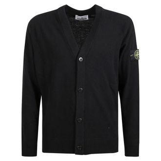 Stone Island Hombre, Jerseys, Negro, Talla: L