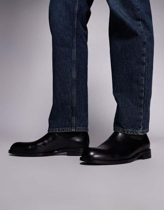 HUGO BOSS Boss - Tayil - Stivaletti Chelsea neri-Nero