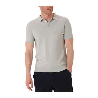 Saint Steve Saint Steve - Chris Polo - Heren - Tops - Grijs - Maat: L Katoen