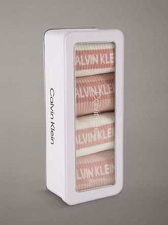 Calvin Klein Cadeauset 4-pack crewsokken met logo