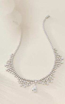 Nadri Hollywood Crystal Statement Necklace
