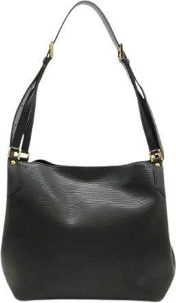 Louis Vuitton Pre-owned Vintage Schoudertas - Dames - Vintage Schoudertas - Zwart - ONE Size - Leer - Vintage
