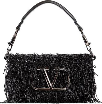 Valentino Loco small embroidered shoulder bag