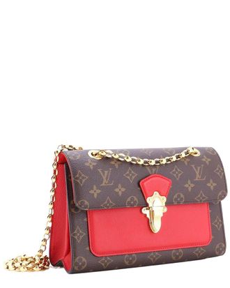Louis Vuitton Brown Monogram Canvas & Leather Victoire (Authentic Pre-Loved)