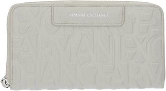A|X Armani Exchange Cartera con cremallera horizontal - Accessories - Mujer - Gris - ONE SIZE