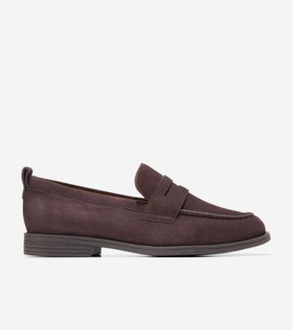 Cole Haan Womens Stassi Penny Loafers - Brown Size 10.5