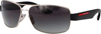 Prada Stijlvolle zonnebril met 0PS 50Zs - Heren - Zonnebrillen - Grijs - 65 MM - Accessoires