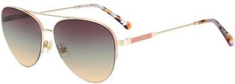 Kate Spade New York Janece/G/S Asian Fit 3YG/GB Womens Sunglasses Gold Size 58
