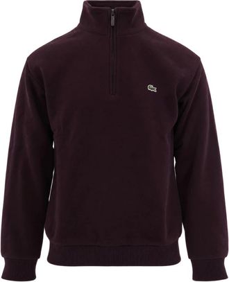 Lacoste Sudadera con cremallera - Sweatshirts & Hoodies - Hombre - P&uacute;rpura - XL