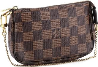 Louis Vuitton Pochette Accessoires Damier Mini clutch bag - Bruin