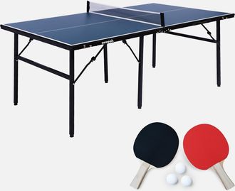 Sweeek Tavolo Da Ping Pong Per Esterni Con 2 Racchette E 3 Palline, 180cm