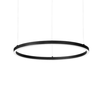 Netlighting Oracle Slim 90cm DALI Dimmable 4000K Round Pendant Black