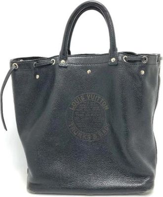 Louis Vuitton Tweedehands leren Louis Vuitton tassen - Dames - Vintage Shopper - Zwart - ONE Size - Leer - Vintage