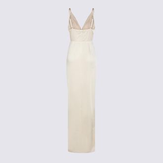Elisabetta Franchi Womens Dresses Burro Acvi