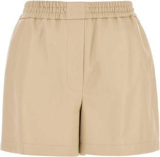Loewe Sand Leather Shorts