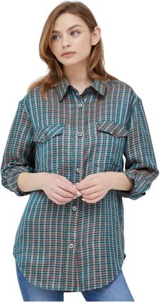 Paul Smith Patroon Shirt - Dames - Overhemden - Veelkleurig - S - Linnen - Overhemden