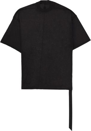 Rick Owens Black Solid Crew Neck T-Shirt