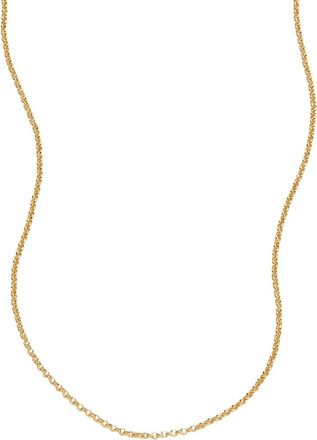 Made by Mary Rolo Chain Necklace in Gold Filled at Nordstrom, Size 18