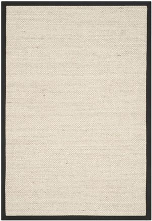 Safavieh Alfombra sisal m&aacute;rmol/negro 122 x 183 cm