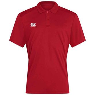 Canterbury Of New Zealand Heren Club Dry Poloshirt (Rood)