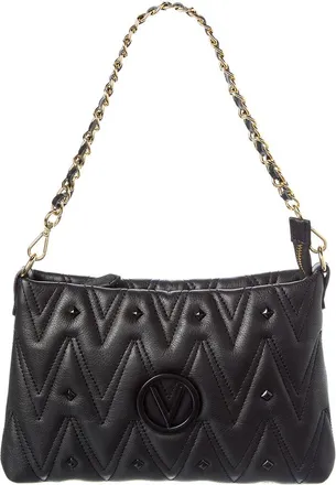 Mario Valentino Valentino By Mario Valentino Vanille Diamond Leather Shoulder Bag