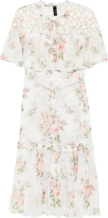 Needle & Thread Abito Carla - Bianco