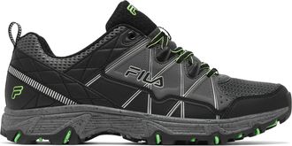 Fila Fila Mens at Peake 21 TN Shoes, Castlerock/Black/Green Gecko, 13