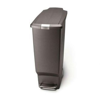 Simplehuman Cubos De Basura - Cubo De Basura Slim 40 L, Gris Cw1363