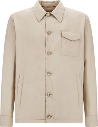 Herno Lichte Jassen - Heren - Zomerjassen - Beige - XL - Jassen