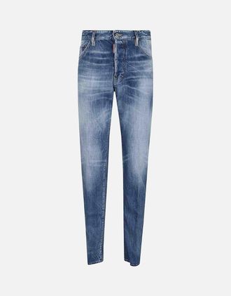 Dsquared2 Mens Dsquared2 Light Blue Cool Guy Jeans - Size: 34/32