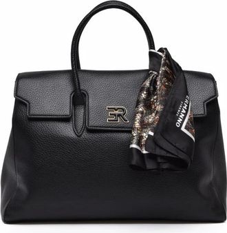 Ermanno Scervino Tassen, Dames, Zwart, ONE Size, Violet Handtas