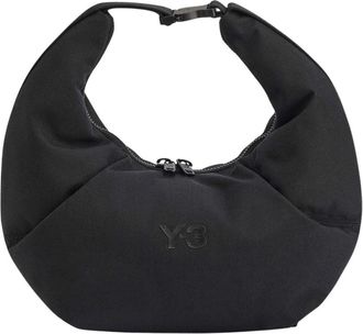 Yohji Yamamoto Borsa Crescent in Nylon - - Bags - Donna - Nero - ONE SIZE