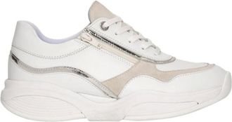 Xsensible Schoenen, Dames, Wit, 42 EU, Leer, Swx 11 Stretchwalker