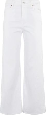 Paige Zonnebrandbescherming voor Buitensporten - Dames - Loose Fit Jeans - Wit - W28 - Jeans