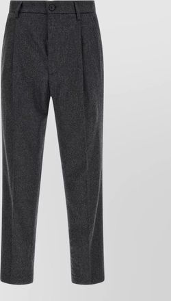 Department Five cashmere wide-leg pleated trousers
