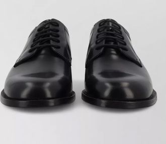 HUGO BOSS leather derby shoes