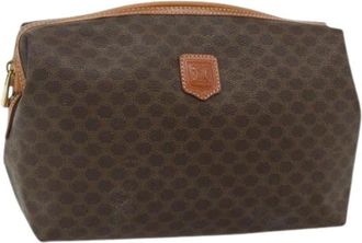 Celine Pre-owned Clutches, female, Brown, Size: ONE SIZE Pre-owned Vintage Pouch
