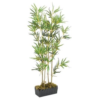 vidaXL &Aacute;rbol De Bamb&uacute; Artificial Con 552 Hojas Verde 120 Cm Vidaxl