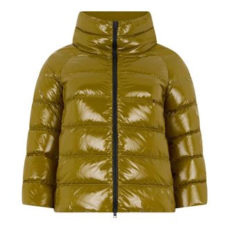 Herno Gewatteerde Jas - Dames - Jassen - Groen - Maat: 2XS Polyamide