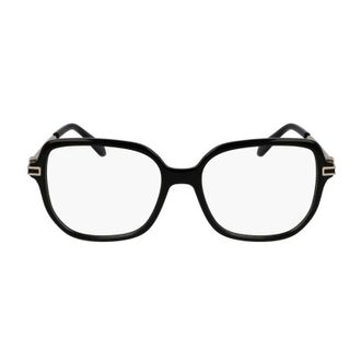 Ferragamo SF3012001 Square-Frame Acetate Eyeglasses - Black