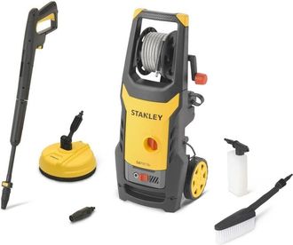Stanley Sxpw16pe Hidrolimpiadora (1600 W, 125 Bar, 420 L/h) Con Patio Cleaner Y Cepillo Fijo