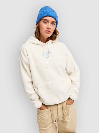 Roxy Cool Calling Sudadera de forro polar blanco