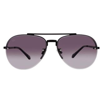 Priv&eacute; Revaux Grey Shaded Pilot Unisex Sunglasses THE BIJOU/S 0807/9O 60